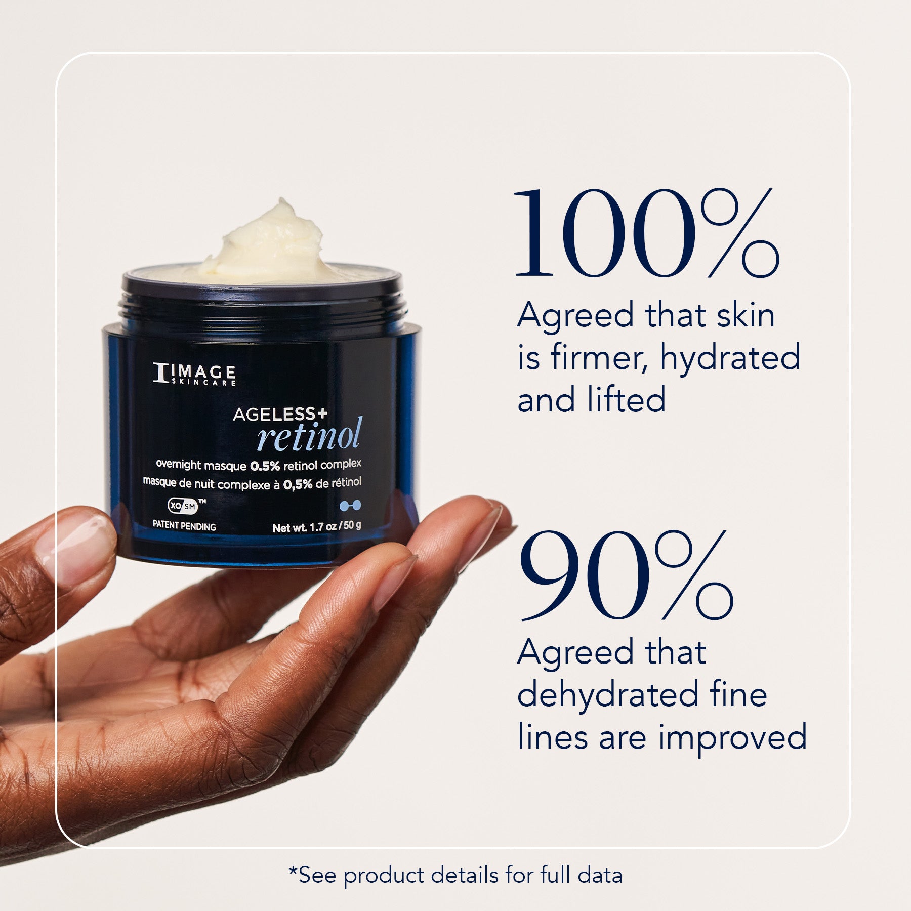 AGELESS+ retinol overnight masque 0.5% retinol complex (travel size)