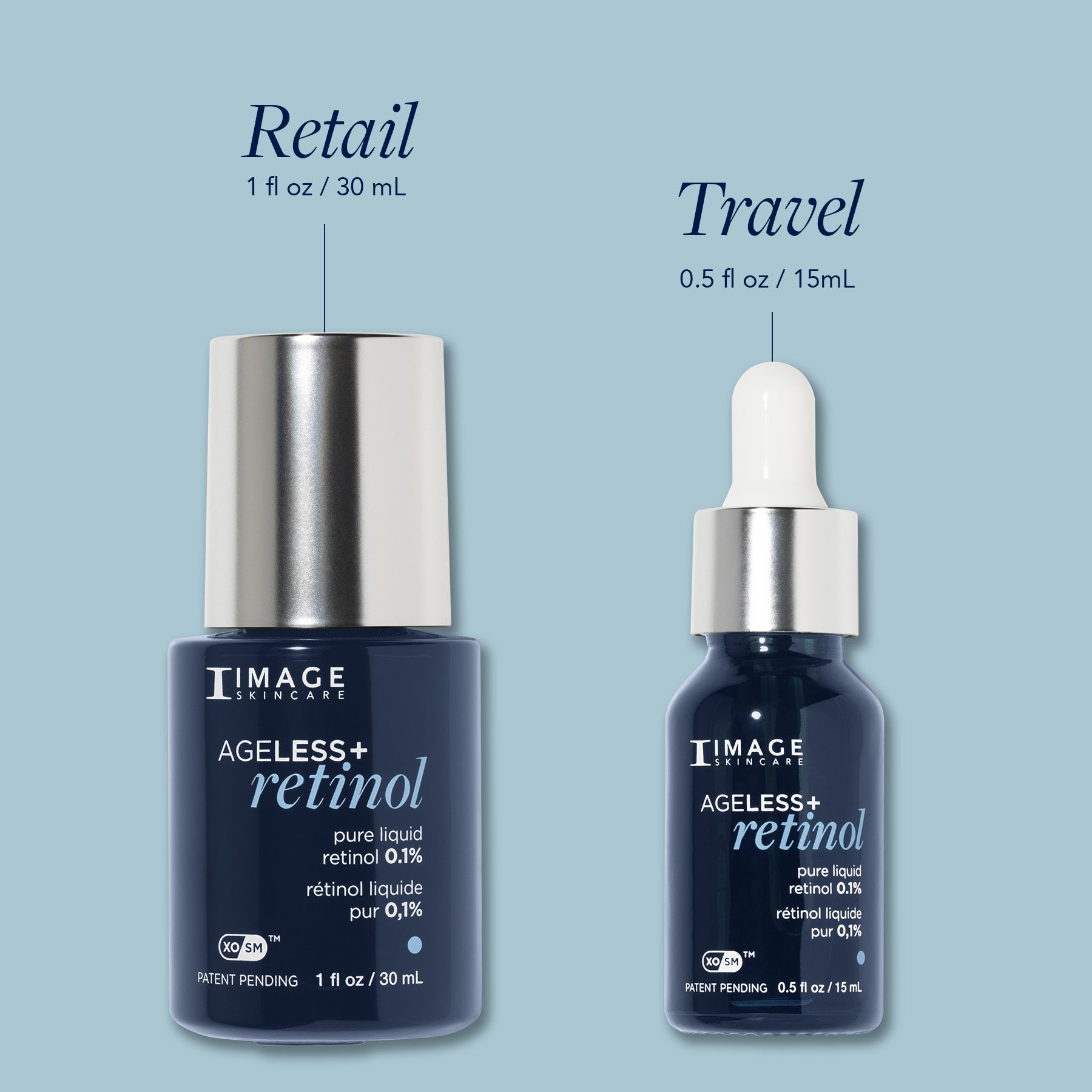 AGELESS+ retinol pure liquid retinol 0.1% (travel size)