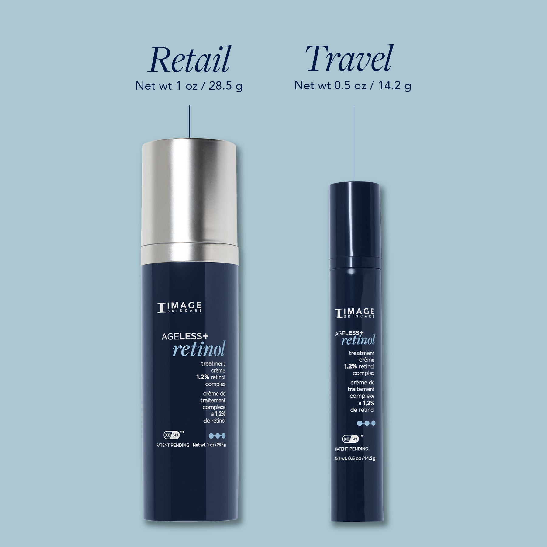 AGELESS+ retinol treatment crème 1.2% retinol complex (travel size)
