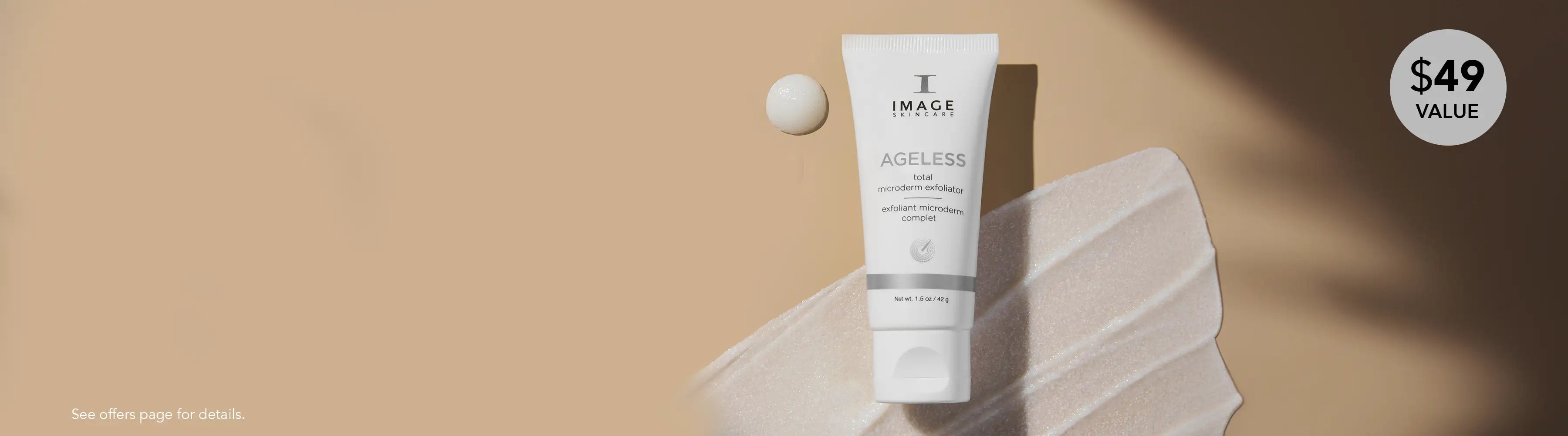 Ageless microderm exfoliator