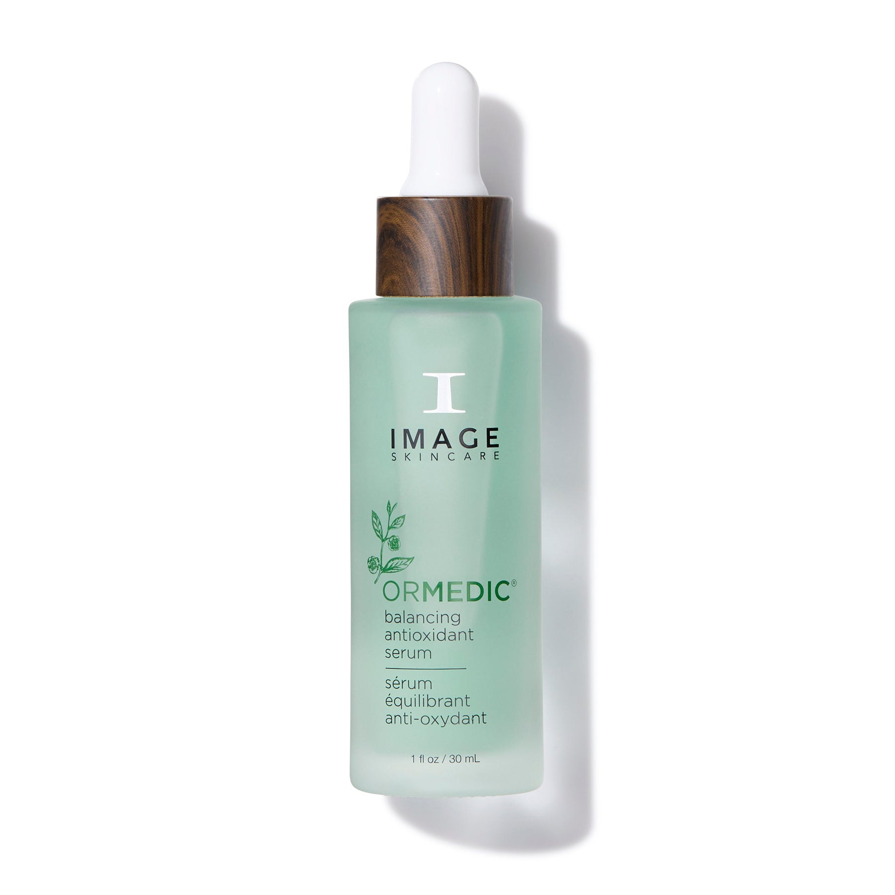 Bottle of Image Skincare ORMEDIC balancing antioxidant serum.