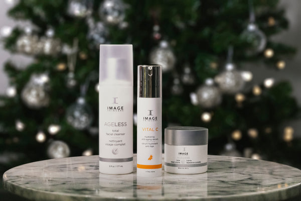 holiday skincare routine with less stress