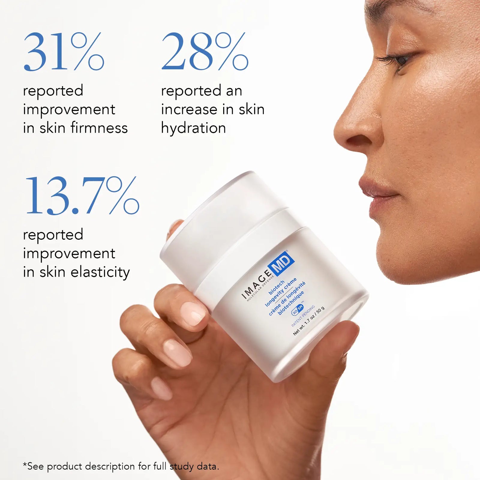 IMAGE MD® biotech longevity creme