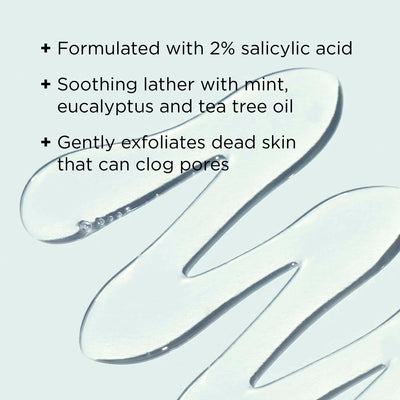 close up texture shot with benefits callouts