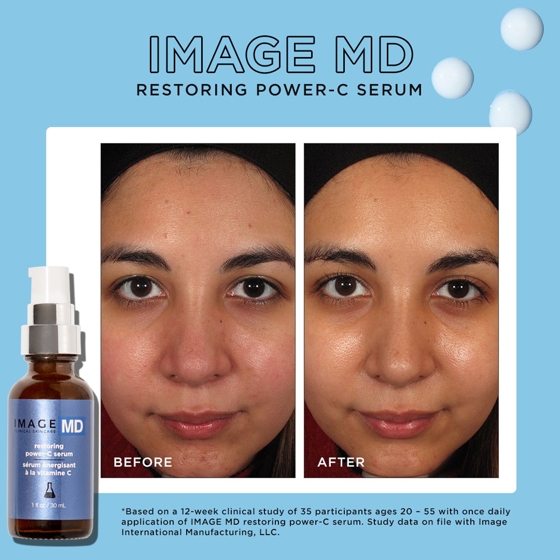 IMAGE SKINCARE MD Restoring Power-C Serum (100% New & deals Authentic)