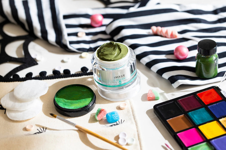 How to Turn Your Skincare Masks Into Creepy Halloween Masks