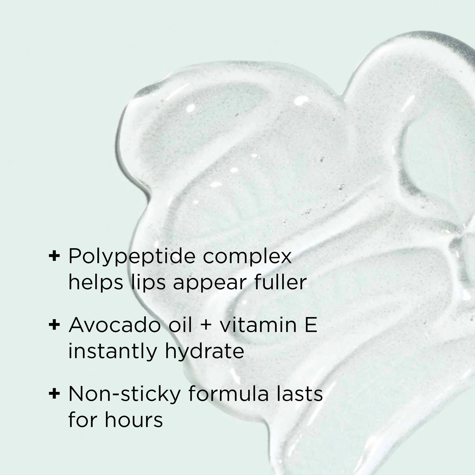 lip complex texture shot with benefits callouts