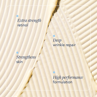 texture shot close up with benefits callouts