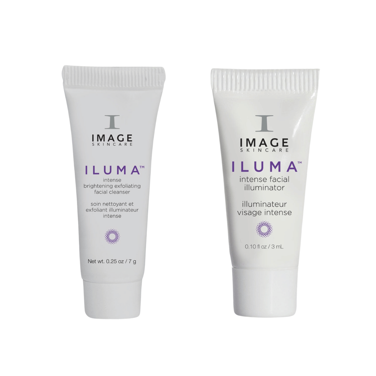 2 FREE GIFTS - Free ILUMA facial illuminator sample and ILUMA cleanser sample