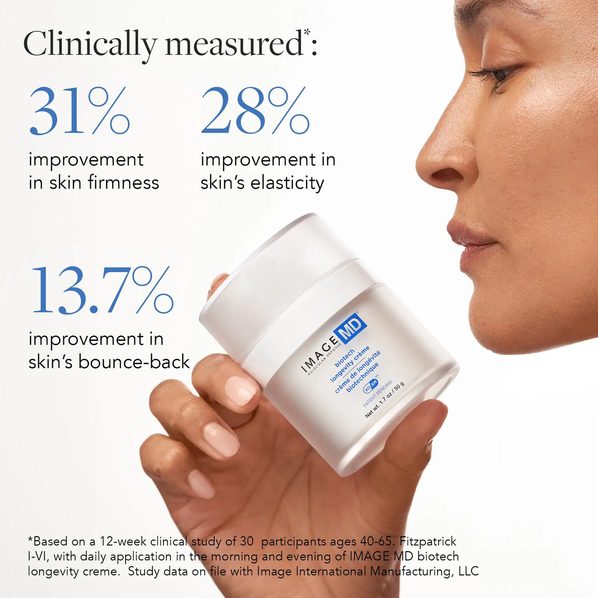 IMAGE MD® biotech longevity creme