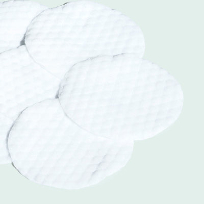 close up of clear cell pads 
