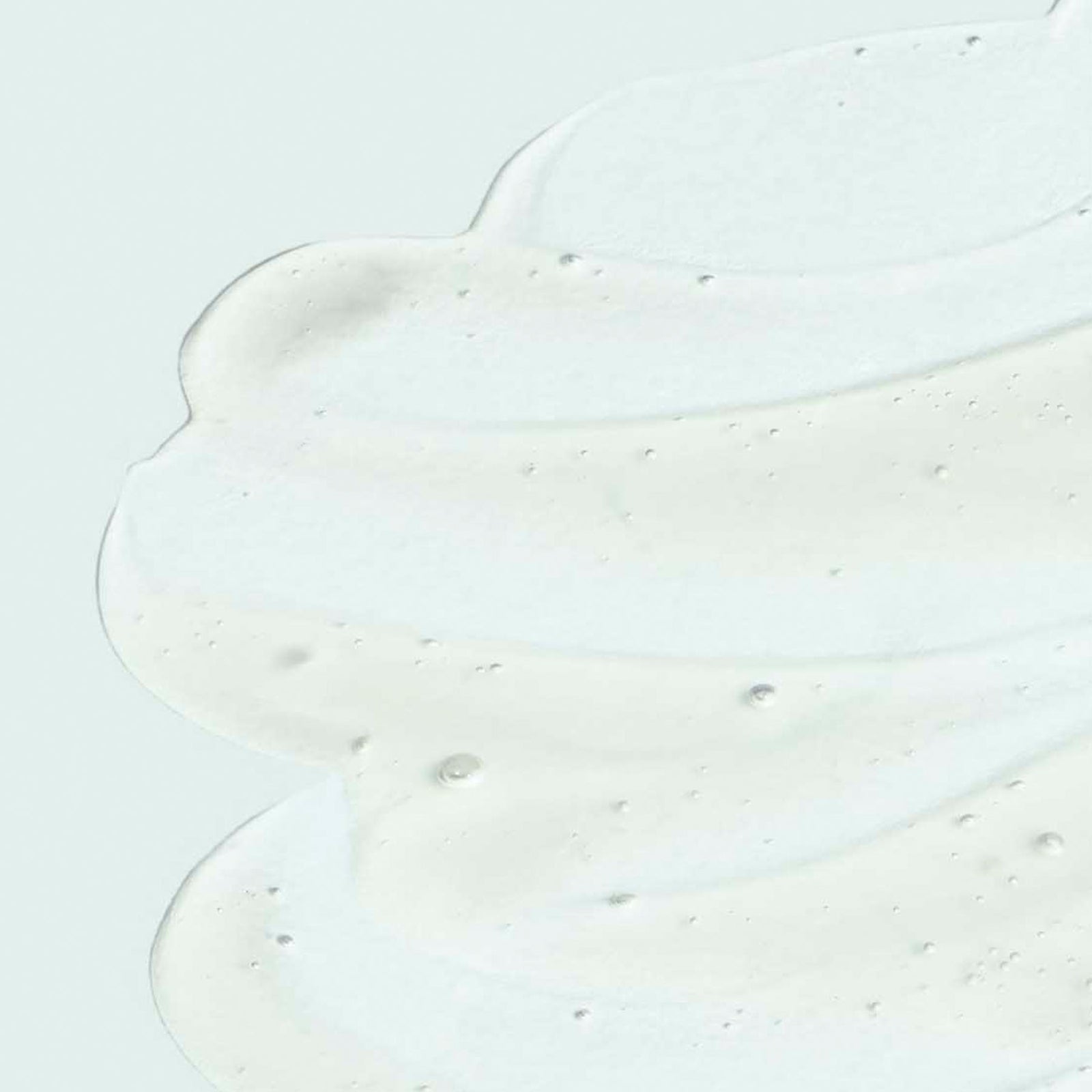 close up texture shot of serum