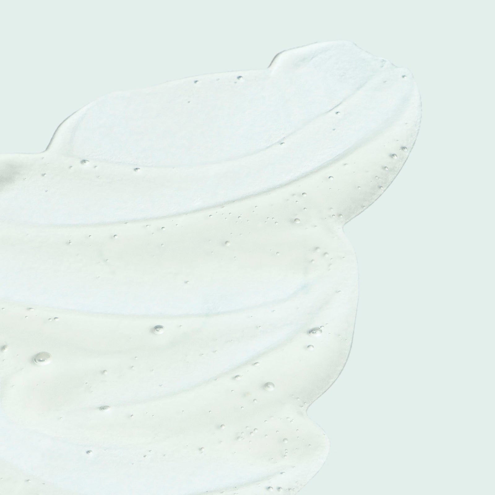 close up texture shot of serum