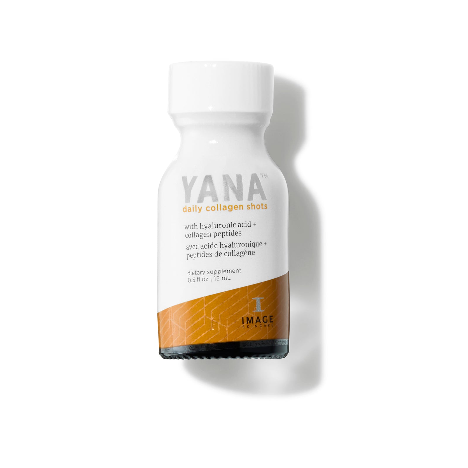 bottle of yana on white background