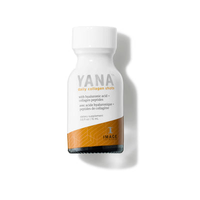 bottle of yana on white background