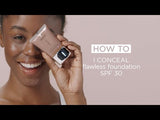 I CONCEAL flawless foundation broad-spectrum SPF 30 sunscreen porcelain